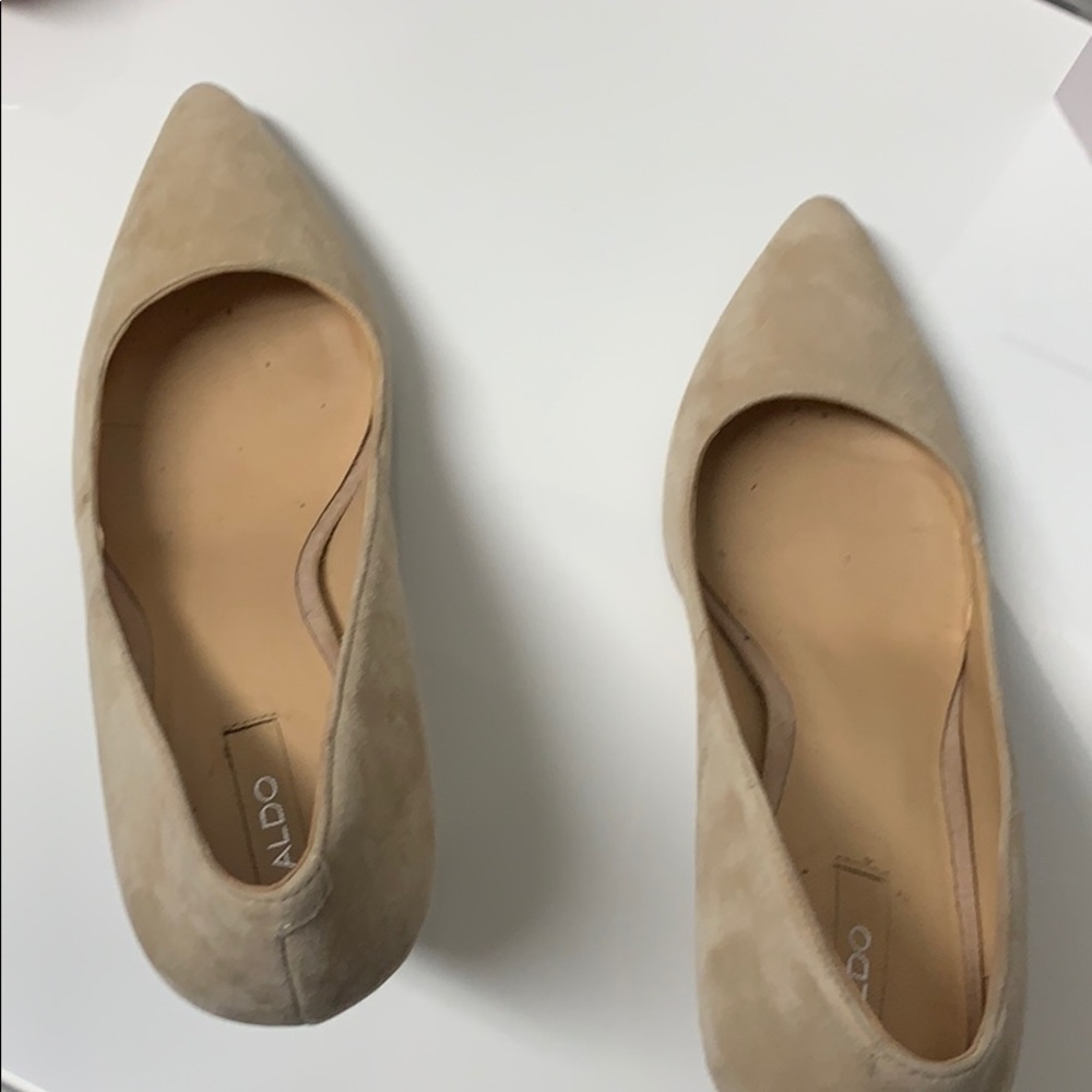Aldo kediredda pumps in beige suede